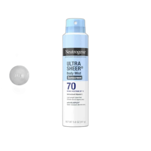 Neutrogena Ultra Sheer Lightweight Body Mist Sunscreen Spray SPF70 (141 g)