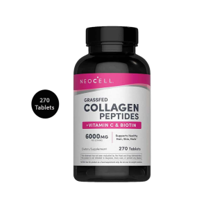 NeoCell Grassfed Collagen Peptides + Vitamin C & Biotin (270 Tablets)