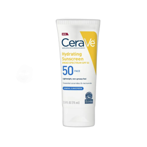 CeraVe Hydrating Mineral Sunscreen SPF50 Face (75ml)