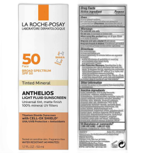 La Roche Posay Anthelios Tinted Fluid Facial Sunscreen SPF50+ (50ml)