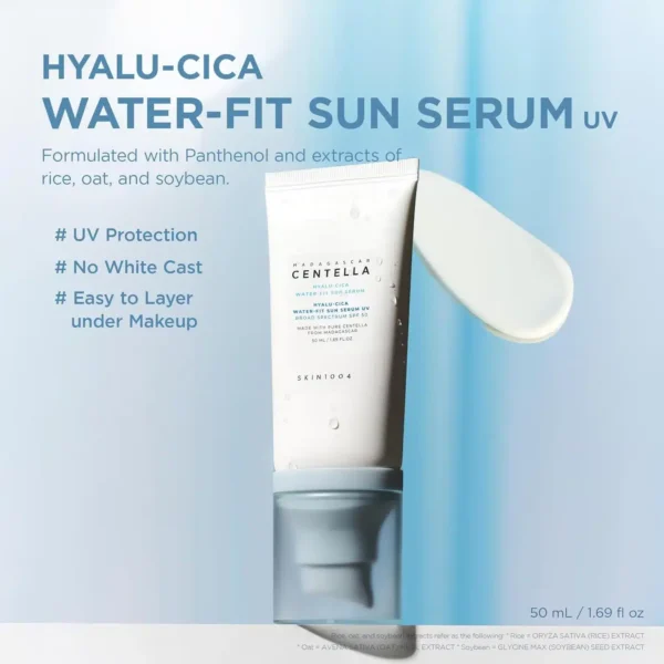 SKIN1004 Madagascar Centella Hyalu Cica Water Fit Sun Serum SPF50+ PA++++