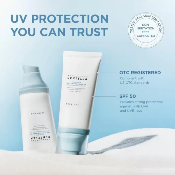 SKIN1004 Madagascar Centella Hyalu Cica Water Fit Sun Serum SPF50+ PA++++