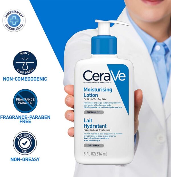 CeraVe Moisturising Lotion for Dry to Very Dry Skin (UK) (236ml)