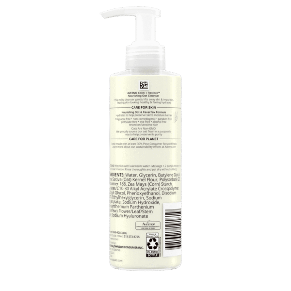 Aveeno Calm Restore Nourishing Oat Cleanser (232 ml)