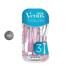 Gillette Venus Treasures 3 Blades Disposable 3in1 Razor