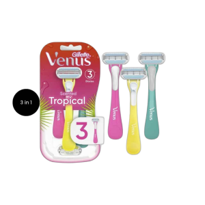 Gillette Venus Tropical Disposable Razor 3 Count