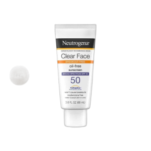 Neutrogena Clear Face Oil-Free Sunscreen SPF50 (88 ml)