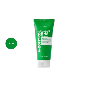 NINELESS A-Control Heartleaf & BHA Cleanser (120 ml)