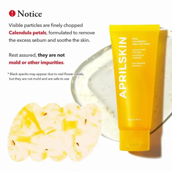 APRILSKIN Calendula Flower-Infused Facial Peel Off Mask (100 g)