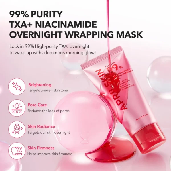 APRILSKIN TXA Niacinamide 99 Overnight Wrapping Mask (80 ml)