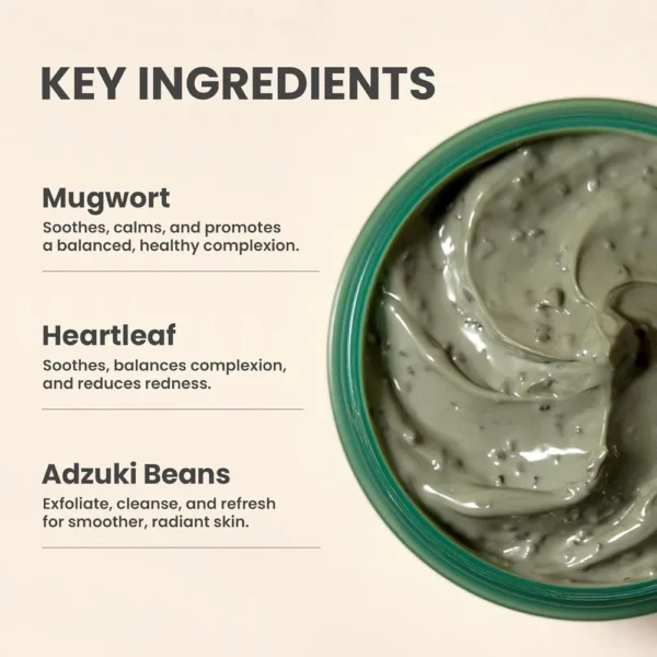 AXIS-Y Mugwort Pore Clarifying Wash Off Mask (100 ml)