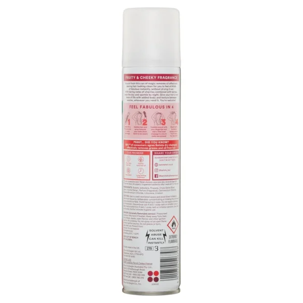Batiste Cherry Dry Shampoo Fruity & Cheeky 200ml