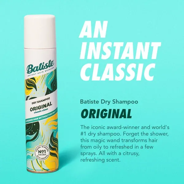 Batiste Original Classic Fresh Dry Shampoo (200 ml)
