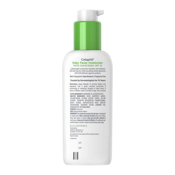 Cetaphil Daily Facial Moisturizer SPF15 (118 ml)