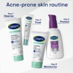 Cetaphil Gentle Clear Clarifying Acne Cream Cleanser (124 ml)