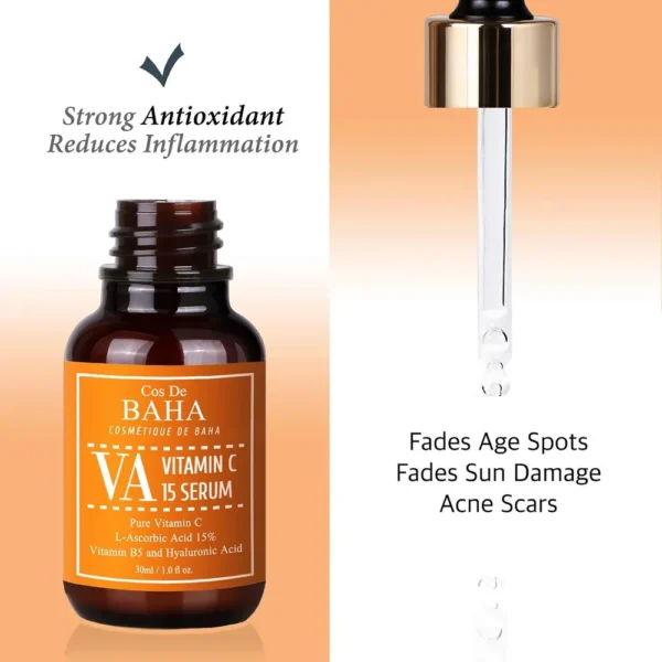 Cos De BAHA Vitamin C 15% Serum (VA) (30 ml)