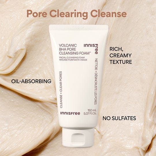 innisfree Volcanic BHA Pore Cleansing Foam (150 g)