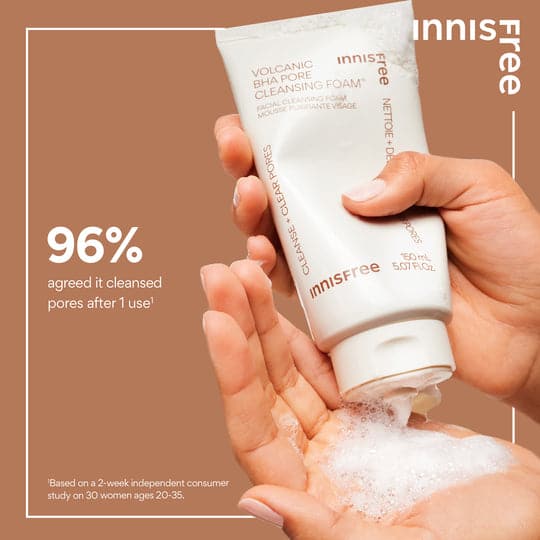 innisfree Volcanic BHA Pore Cleansing Foam (150 g)