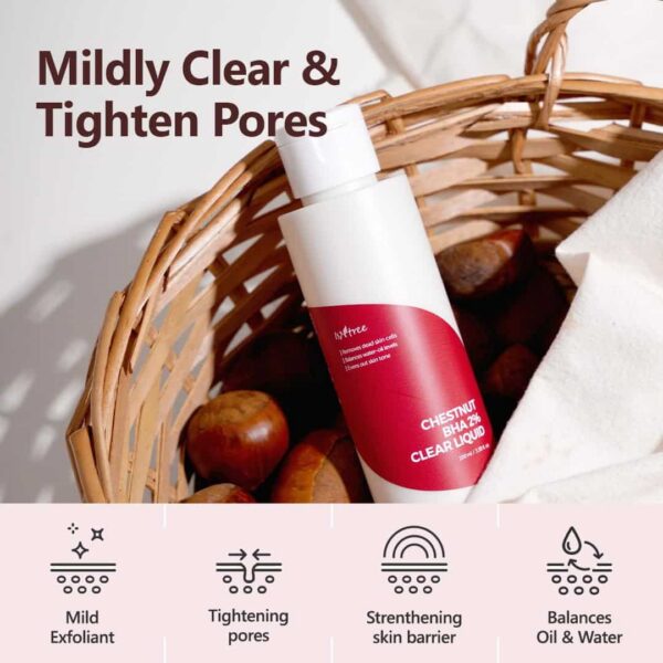 ISNTREE Chestnut BHA 2% Clear Liquid (100 ml)