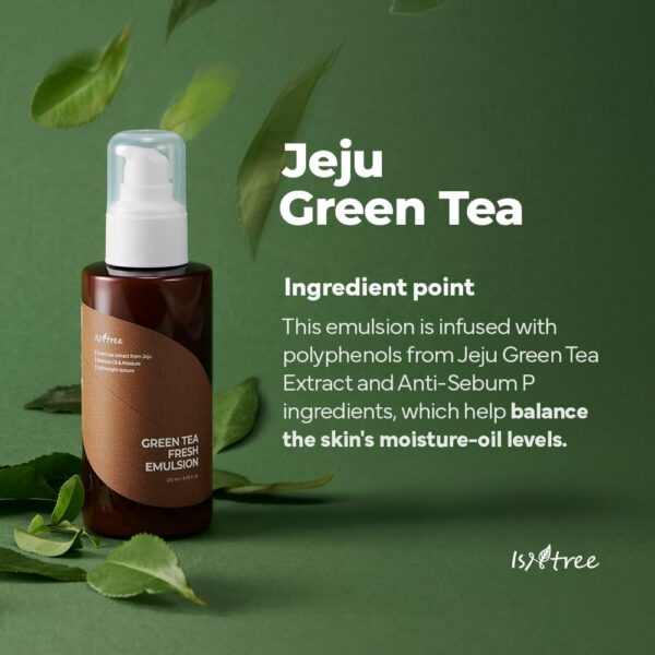 ISNTREE Green Tea Fresh Emulsion (120 ml)