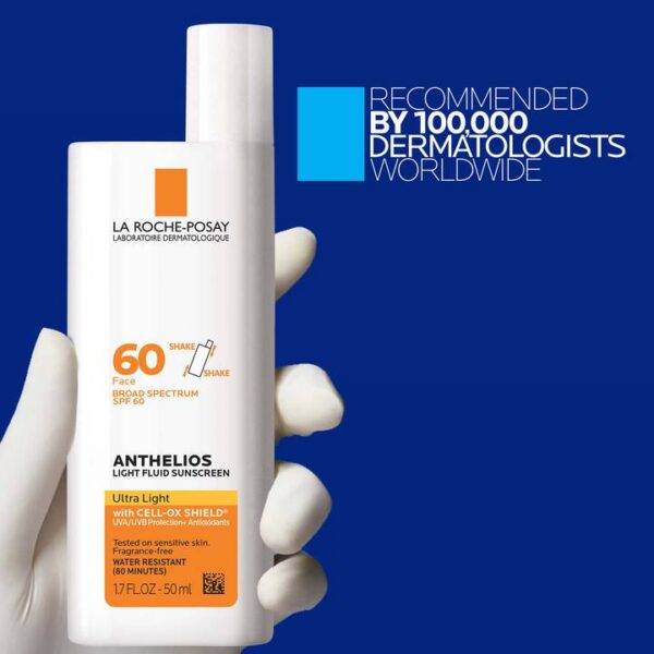 La Roche Posay Anthelios Ultra Light Fluid Facial Sunscreen SPF60 50ml
