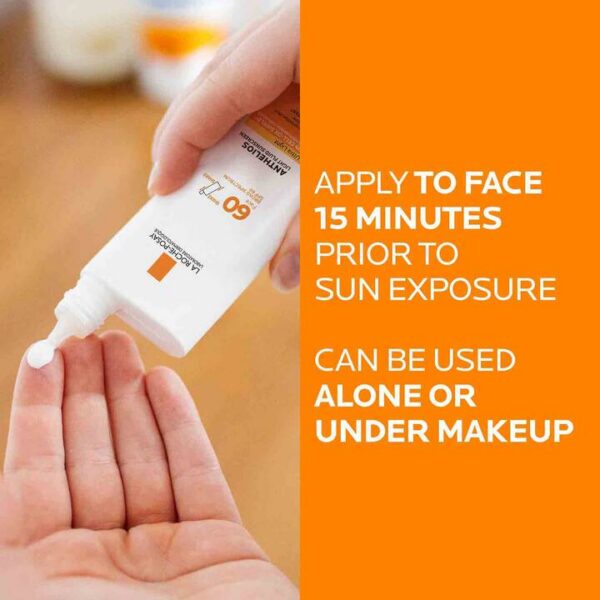 La Roche Posay Anthelios Ultra Light Fluid Facial Sunscreen SPF60 50ml