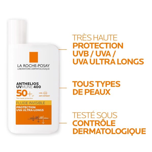 La Roche Posay Anthelios UVMUNE 400 Invisible Fluid SPF50 (50ml)