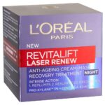 L'Oréal Paris Revitalift Laser Face Moisturiser Triple Action Anti-Ageing Night Cream (50 ml)