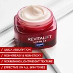 L'Oréal Paris Revitalift Laser Face Moisturiser Triple Action Anti-Ageing Night Cream (50 ml)