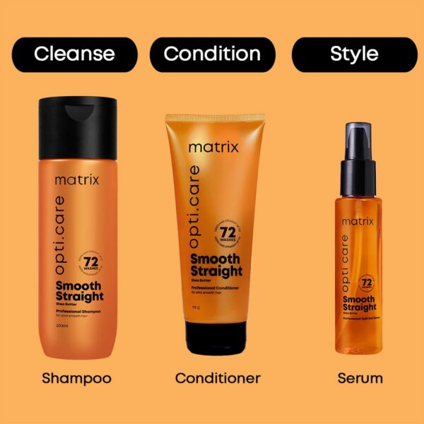 Matrix Opti.care Smooth Straight Professional Shampoo (200 ml)