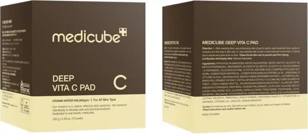 medicube Deep Vita C Pad (70pcs)