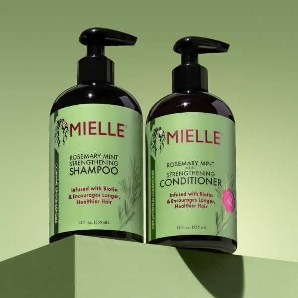 Mielle Rosemary Mint Strengthening Shampoo - (355 ml)