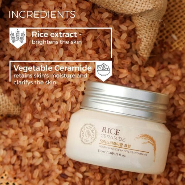 THE FACE SHOP Rice Ceramide Moisture Cream (50ml)