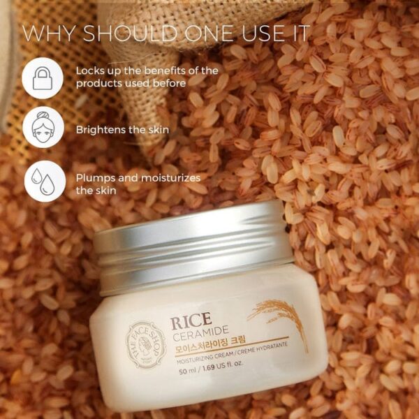 THE FACE SHOP Rice Ceramide Moisture Cream (50ml)