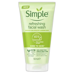 Simple Kind to Skin Refreshing Facial Gel Wash – 150ml