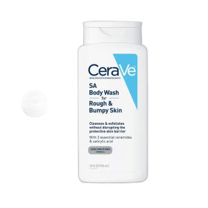 CeraVe SA Body Wash for Rough and Bumpy Skin (296ml)