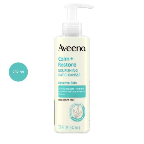 Aveeno Calm Restore Nourishing Oat Cleanser (232 ml)