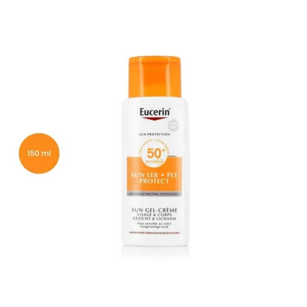 Eucerin Sun Leb Ple Protect Sun Gel-Crème SPF50+ (150 ml)