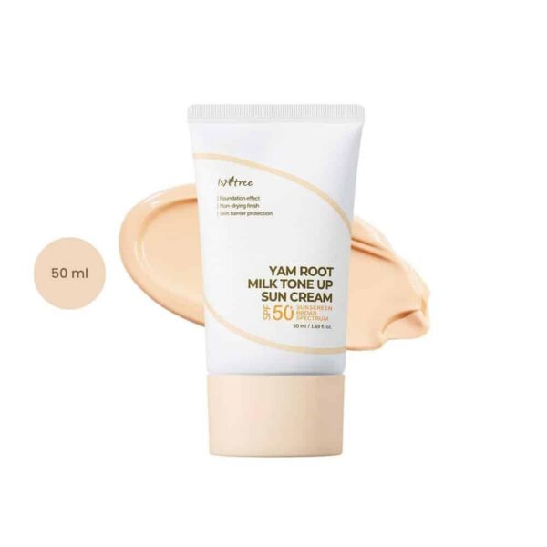 ISNTREE Yam Root Milk Tone Up Sun Cream (50 ml)