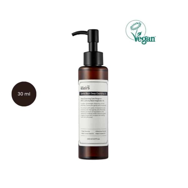 KLAIRS Gentle Black Deep Cleansing Oil 150 ml