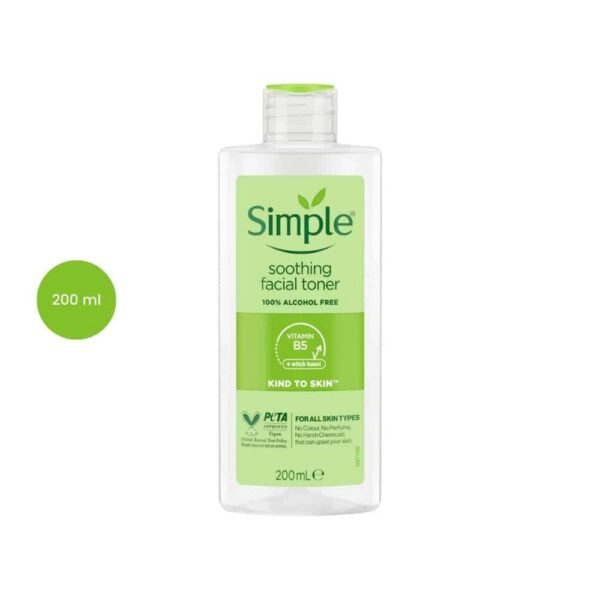 Simple Kind to Skin Soothing Facial Toner (200 ml)