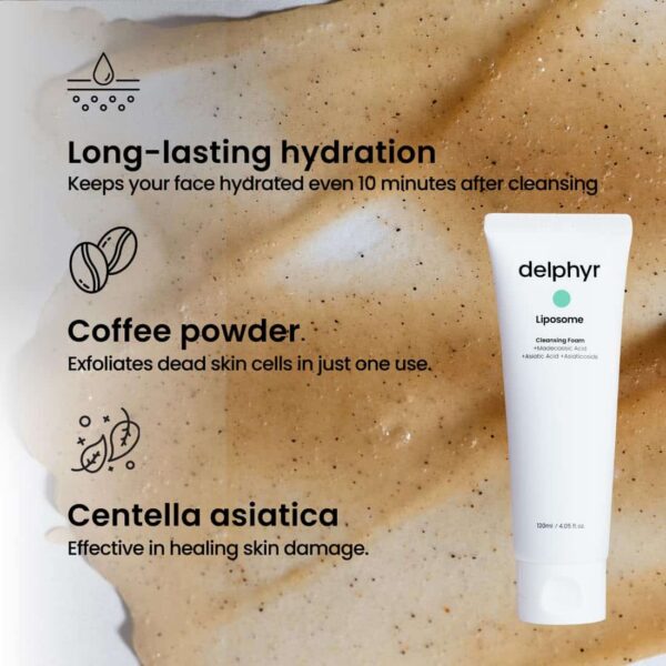 delphyr Liposome Daily Cleansing Foam (120ml)