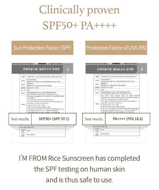 I’m From Rice Sunscreen SPF 50+ 50ml