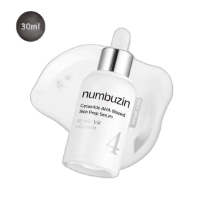 Numbuzin No.4 Ceramide AHA Glazed Skin Prep Serum 30ml