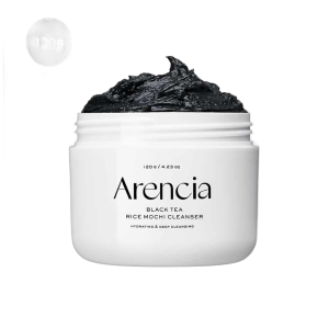 Arencia Black Tea Rice Mochi Face Cleanser (120g)