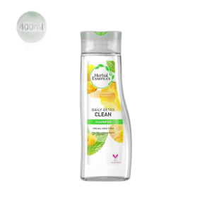 Herbal Essences Daily Detox Clean Golden Raspberry & Mint Shampoo – 400ml