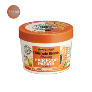 Garnier — Ultimate Blends Hair Food Papaya 3-in-1 Damaged Hair Mask (390ml)