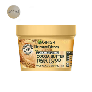 Garnier Ultimate Blends Hair Food Cocoa Butter Hair Mask – 400ml