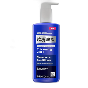 Men’s ROGAINE Hair Thickening 2 in 1 Shampoo + Conditioner – 248ml