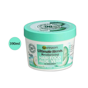 Garnier Ultimate Blends Hair Food Aloe Vera 3 in 1 Hair Mask Treatment – 390ml